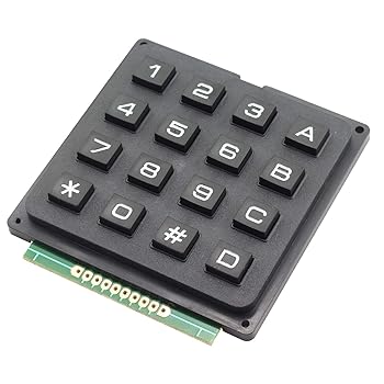 【中古】【未使用】Tegg 1個 4x4 キーパッド MCU イノマシ アレイ スイッチ タクティカル キーパッド 16ボタン Arduino用