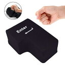 【中古】【未使用】ASDSH BIG ENTER 巨大 エンターキー Enter パソコン PC BIG 約1700倍 USB おもしろグッズ クッション 景品 贈り物 でかい枕 ストレス発散 いいプ