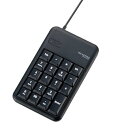 【中古】(21個まとめ売り) エレコム コンパクトUSBテンキーパッド TK-TCM013BK(2)