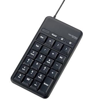 【中古】(6個まとめ売り) エレコム ホットキー付きUSBテンキーパッド TK-TCM015BK 【中古】(6個まとめ売り) エレコム ホットキー付きUSBテンキーパッド TK-TCM015BK