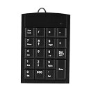 【中古】【未使用】USBテンキーパッド ポータブル スリム ミニナンバーパッド ノートパソコン デスクトップ コンピューター PC フルサイズ 19キー 大きな...