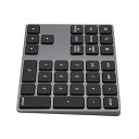 【中古】テンキーボード 財布に入れる ナンバーパッド Bluetooth3.0 学習 会計 作業 オフィス