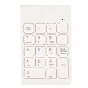 【中古】ワイヤレステンキー、USBレシーバー付き2.4GHzポータブルテンキー、人間工学に基づいた軽量外部テンキー、ラップトップ、PC、デスクトップ用のミ