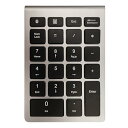 【中古】【未使用】Bluetooth ワイヤレス テンキーボード 22キー テンキーパッド 数字キーパッド テンキー ブルートゥース 電池式 無線 パソコン スマホ タブレット