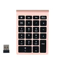 【中古】Bluetooth数字キーパッド、USBワイヤレステンキー22キーポータブルミニ充電式テンキーのノートパソコン、ラップトップ(2)