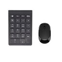 【中古】Bluetooth数字キーパッド、USBワイヤレステンキー22キーポータブルミニ充電式テンキーのノートパソコン、ラップトップ