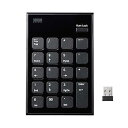 【中古】エスコ(Esco) 86x130x17mm ワイヤレステンキーボード(静音) EA764AB-226