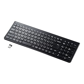 【中古】エスコ(Esco) 365x127x14mm ワイヤレスキーボード(テンキー付) EA764AB-207 【中古】エスコ(Esco) 365x127x14mm ワイヤレスキーボード(テンキー付) EA764AB-207