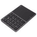【中古】Entatial ワイヤレステンキー、Type-Cインターフェース、デスクトップポータブルサイズテンキー