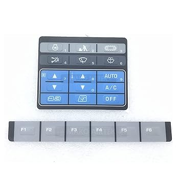 【中古】モニター用キーパッド コマツPC200-8 PC120-8 (7835-30-1006キーパッド) 【中古】モニター用キーパッド コマツPC200-8 PC120-8 (7835-30-1006キーパッド)