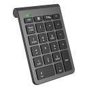 【中古】テンキー Bluetooth ワイヤレステンキー 無線 数字キーボード 22キー ブルートゥース テンキー ワイヤレステンキーボード 数値キーボード 多機能