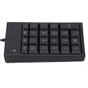 【中古】テンキー有線、超スリム USB 23 キー テンキー テンキー キーボード、ラップトップ デスクトップ コンピューター用 MC-061 財務会計数字キーボー