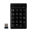 【中古】【未使用】2.4GHz USB ワイヤレステンキーパッド 19 キーナンバーパッドテンキーレシーバーラップトップ PC コンピュータ用