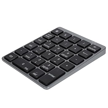 【中古】【未使用】ワイヤレス数値キーパッド 数値キーパッドデジタルコンピュータノートブック用デスクトップコンピュータ用数値キーパッド 耐久性があ