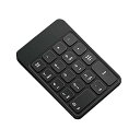 【中古】【未使用】ワイヤレス テンキーパッド 充電式 数字キーボード 18キー テンキー 電卓 拡張テンキー 持ち運び便利 高耐久 コンパクト 多機能ナンバーパッド P