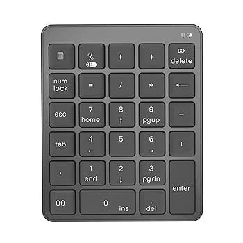 Netbook （UmPC） - 【中古】ワイヤレステンキー28キーNdードテンキー 操作は簡単で ノイズが少なく 作業効率が大幅に向上します 人間工学に基づいた傾斜パッド