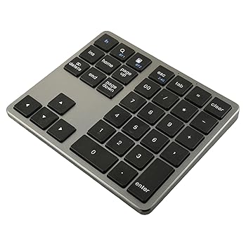 Netbook （UmPC） - 【中古】ワイヤレステンキー、小さい数字キーボード,35 キー数字キーボード - 個人用 PC に静かにハンドヘルドのコンパクトなキーパッドを使用して効率的