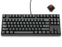 【中古】【未使用】FILCO Majestouch + ASK CHERRY MX 赤軸 テンキーレス 英語配列 87キー PBT2色成形アスファルトキーキャップ搭載 Nキーロールオーバー対応 ファ(2)