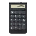 【中古】ミニ19キーテンキースマート キーボードオフィス用品 ワイヤレス 2.4G Usbテンキー 電卓 デジタルディスプレイ付き充電可能 多機能 電卓機能付き