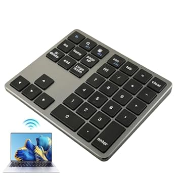 HITACHI - 【中古】【未使用】ワイヤレステンキー、スモールテンキー-35キースモールテンキー| | コンピューター、個人のPCで静かに使用するためのコンパクトなワイヤレスキー