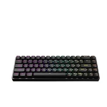 【中古】【未使用】Fire68 68key 有線メカニカルゲーミングキーボード磁気スイッチラピッドトリガー RGB と互換性のある PC オフィスカスタム使用(Fire68 Pro Black