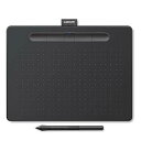 【中古】【未使用】Wacom Intuosワイヤレスグラフィックタブレット、3ボーナスソフトウェア、10.4インチx 7.8インチ、ブラック(CTL6100WLK0)