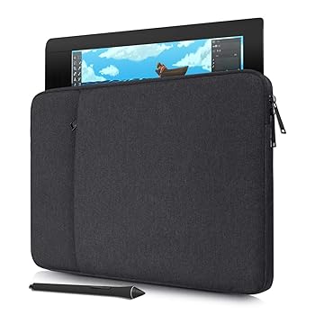 【中古】【未使用】ポータブルドローイングタブレットスリーブキャリーケース HUION KAMVAS 13/KAMVAS 12/ Inspiroy 2 L用、GAOMON PD1161、Huion H610 Pro/ HS610/