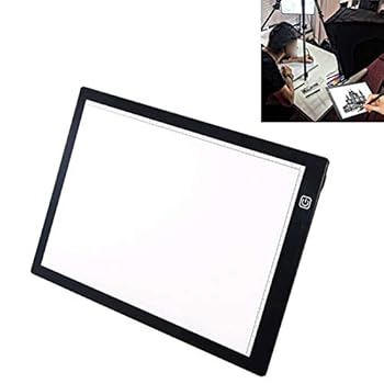 Onkyo - 【中古】ライティングTABL絵画ライトボード、LED描画タブレット、デジタルグラフィックスパッド、A4のUSB LEDライトボックスコピーボード、電子アートグ