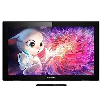 【中古】XPPen 液タブ 21.5インチ 液晶タブレット 大画面 IPSパネル イラスト デザイン Windows Mac対応 お絵描きソフトウェア付 Artist 22セカンド