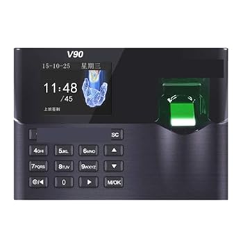 【中古】【未使用】オフィスエレクトロニクス製品 作業指紋機械サインインマシンタイムマシンに指紋認証式タイムレコーダータイムマシン指紋時間 ビジネス用