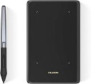 【中古】HUION ペンタブレット H420X PC必要なし スマホで使える可能 傾き検知機能 充電不要ペン8192レベル筆圧感度 ペンタブ