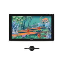 【中古】HUION 液タブ Kamvas 24 (2.5K) QHD 液晶ペンタブレット 充電不要ペンPW517 8192レベル筆圧感度 傾き検知 アンチグレア...