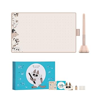【中古】【日本限定】のべ子 HUION ペンタブレット コラボ ペンタブ 板タブ ギフト 紙に描くようなデジタルお絵描き 充電不要ペン 8192レベル筆圧 傾き検 【中古】【日本限定】のべ子 HUION ペンタブレット コラボ ペンタブ 板タブ ギフト 紙に描くようなデジタルお絵描き 充電不要ペン 8192レベル筆圧 傾き検
