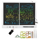 【中古】【未使用】LCDライティングタブレット 子供用 22インチ カラフルなスクリーン描画用タブ リモート分割画面コントロール 消せる機能 教育と学習玩具 3-12歳