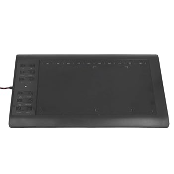 Hewlett Packard - 【中古】G10グラフィックス描画タブレット、8192レベルのパッシブ感圧ペン、10x6インチの検出領域、12個のショートカットキー、ペイント、デザイン、オン