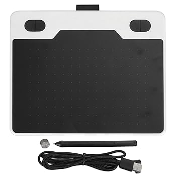 Panasonic - 【中古】【未使用】6.1 X 3.9 インチのグラフィック描画タブレット、4 つのカスタマイズ可能なキー、Win 用、OS X ラップトップ用、Android 用、デジタル描画、絵画