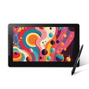 【中古】【未使用】ViewSonic GD1330 液晶ペンタブレット 13.3インチ 88%NTSC 8192レベル筆圧感度 充電不要ペン USB Type-C 初心者 お絵かき イラスト制作 漫画制作