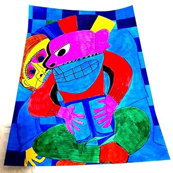 【中古】【未使用】手書きイラスト ワカモノノヨコガオ NK56Z07L