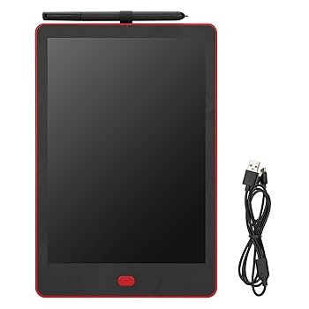 【中古】【未使用】絵画、手書き、アート用品用の調整可能な LED LCD 描画タブレット (赤色) 温度と明るさをカスタマイズして理想的な描画体験を実現