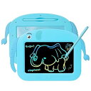 【中古】【未使用】Bosizhang 12インチ LCD ライティングタブレット 落書きボード ブルーエレファント 幼児のおもちゃ カラフルな描画パッド 3-8歳 教育 子供 おも