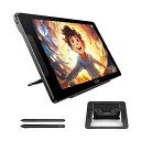 【中古】【未使用】VEIKK Studio 16 液タブ 15.6インチ 液晶タブレット 16K筆圧 充電不要ペン 液晶ペンタブ イラストお絵描き スタンド付き アンチグレア指紋防止 W