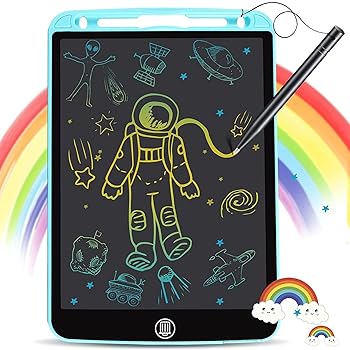 【中古】子供のための10インチのLCD書き込みタブレット,幼児のための着色と描画のためのタブレットの商品画像