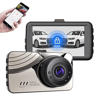 【中古】ダッシュ カム フロントとリア、車 DVR WiFi 3.0
