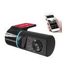 【中古】【未使用】ダッシュカム、ミニカーレコーダー Vedio 1080P WIFI DVR ADAS ダッシュカメラ 車 DVR カメラレコーダー、ナイトビジョン WDR Gセンサー パーキ(2)
