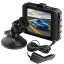 【中古】ドライブレコーダーF 1080p フル ドラレコ| 車のダッシュボード カム,ループ録音吸盤カーデー..
