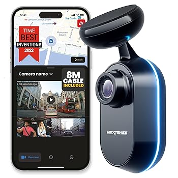 【中古】【未使用】Nextbase iQ リアウィンドウドライブレコーダー リアビュードライブレコーダー リアカメラ専用 1440p リアカーカム スマートセンスパーキング ガ