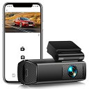 【中古】ドライブレコーダー ダッシュカム フロント 1080P 車用ミニ WiFi ダッシュカメラ 車のカメラ ダッシュ 駐車モニター付き スーパーナイトビジョン