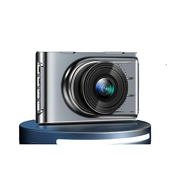 【中古】【未使用】ドライブレコーダー 3 インチ ダッシュ カム デュアル レンズ 4K UHD 車カメラ DVR ユニバーサル フロント リア ナイト ビジョン WDR 内蔵 GPS W