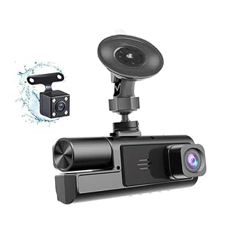 【中古】【未使用】3カメラ全方位録画カメラ ドライブレコーダー＆微光暗視 ドライブレコーダー 1080P ドラレコ 前後カメラ 超広角記録 24時間駐車監視 3年保証 緊