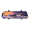 【中古】【未使用】Solvexa 1080P DVR ダッシュ カメラ フロント & リア デュアル カメラ ドライブ レコーダー 9.66 インチ タッチスクリーン 170° 広角サポート(2)